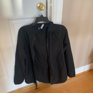 Adidas zip up rain jacket